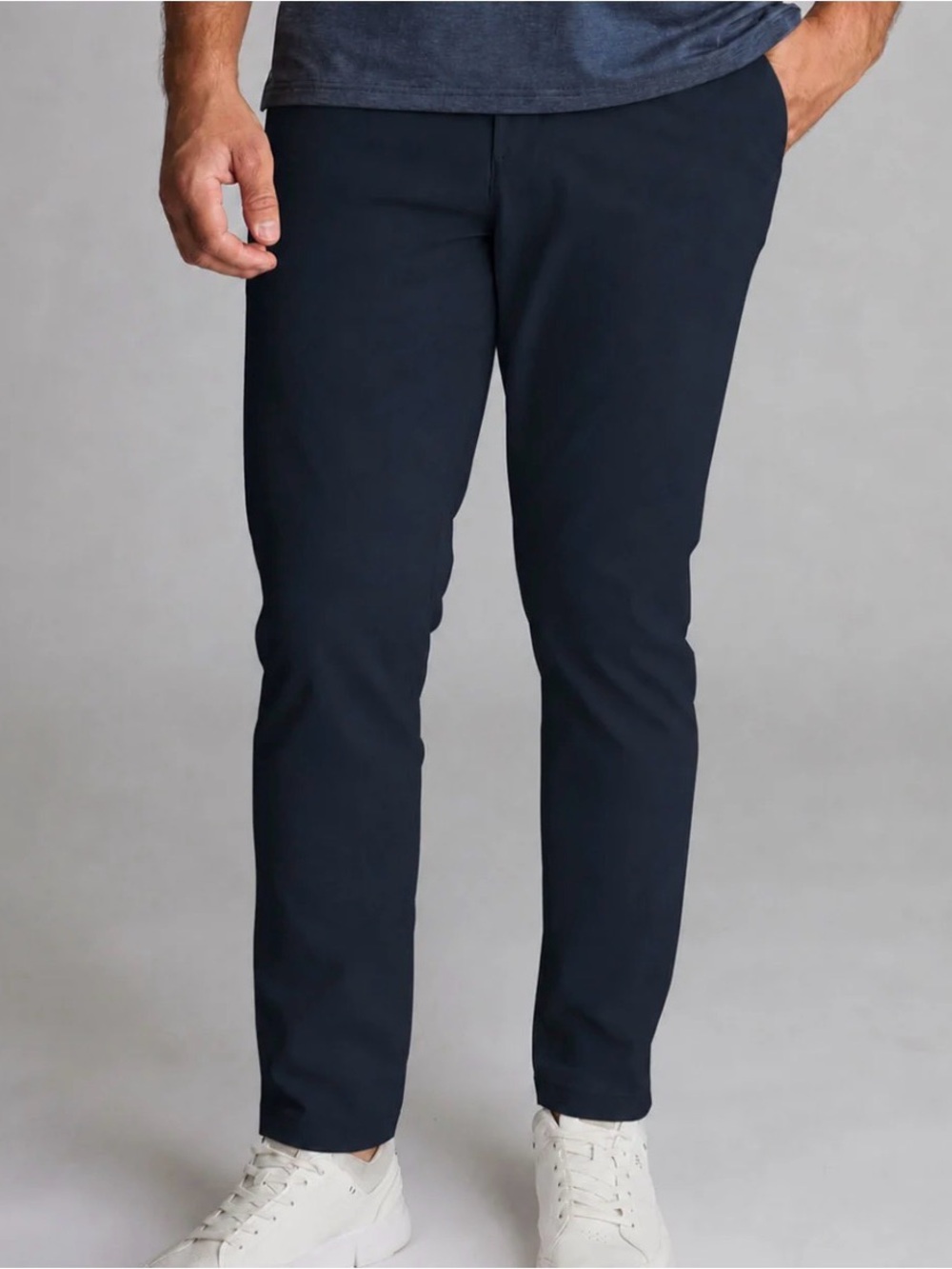 Birddogs Navy Slim Stretch Chinos